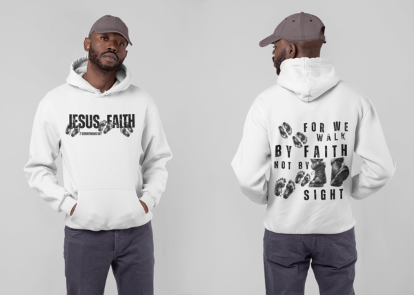 Inspirational Graphic T-Shirt - Jesus Faith - 2 Corinthians 5v7