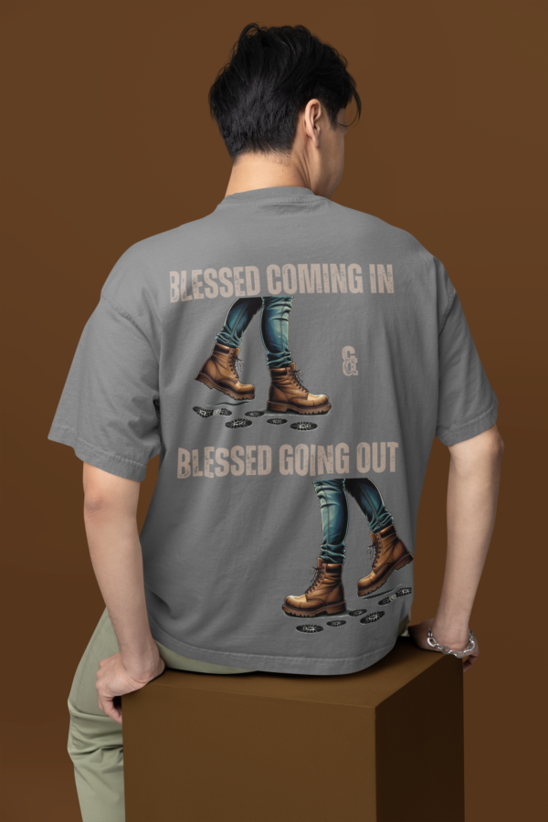 Blessed All the way - Graphic T-Shirt - Image 3