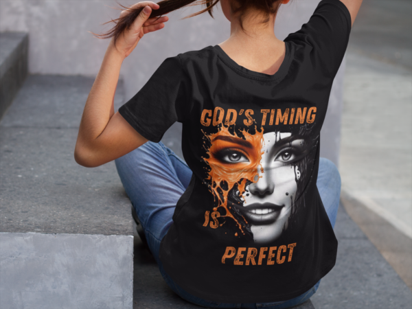 God's Timing is Perfect Ladies Tee