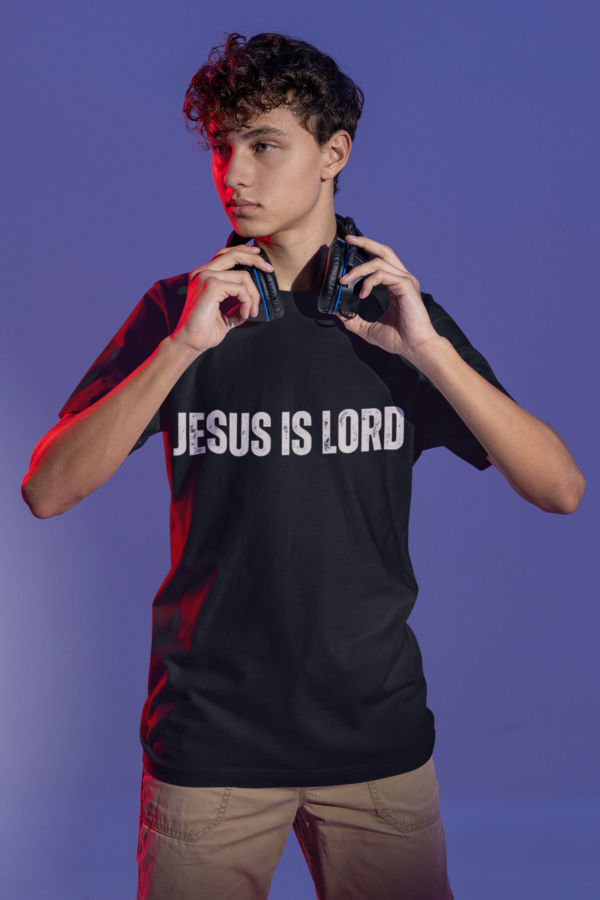 Jesus Is Lord - Men's Tee - Image 2