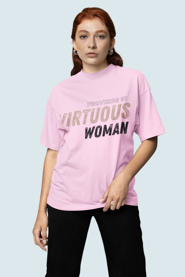 Proverbs 31 - Virtuous Woman Tee - Image 2