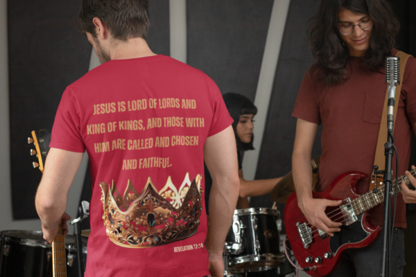 Called, Chosen, Faithful - Men's Tee - Image 5