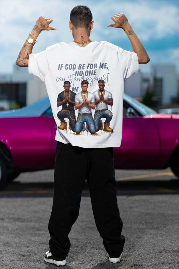 Secured By God - Men's Graphic Tee - Image 5