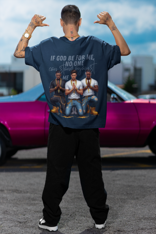 Secured By God - Men's Graphic Tee - Image 3