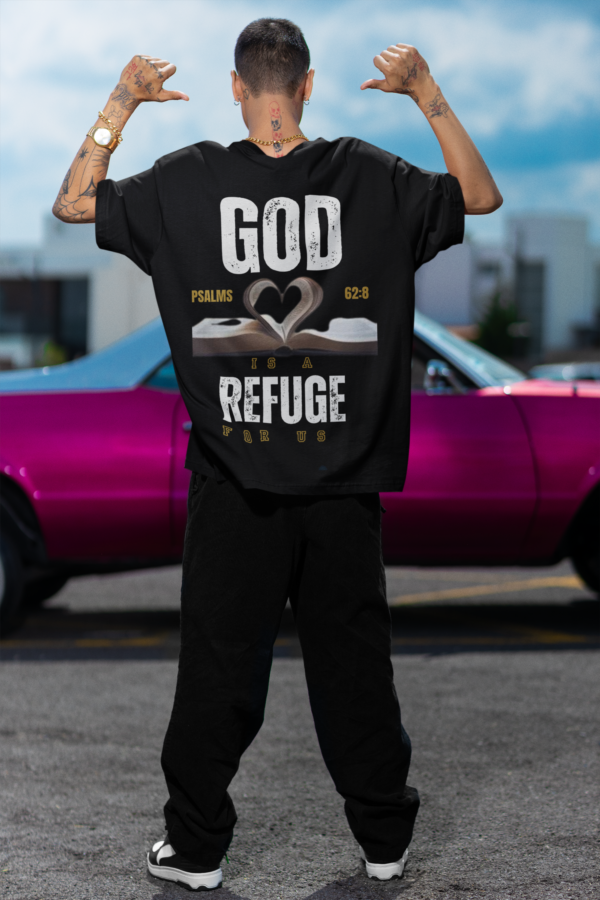 God is a Refuge for us - Men's Tee