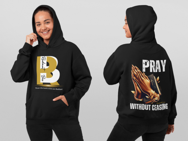 Radiant Boss Black Hoodie - Image 2